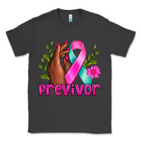 Smoke Previvor Breast Cancer Classic Tee - NancyCooperArtShop