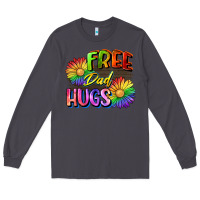 Smoke Free dad hugs Long Sleeve Tee - CowGirlArtShop