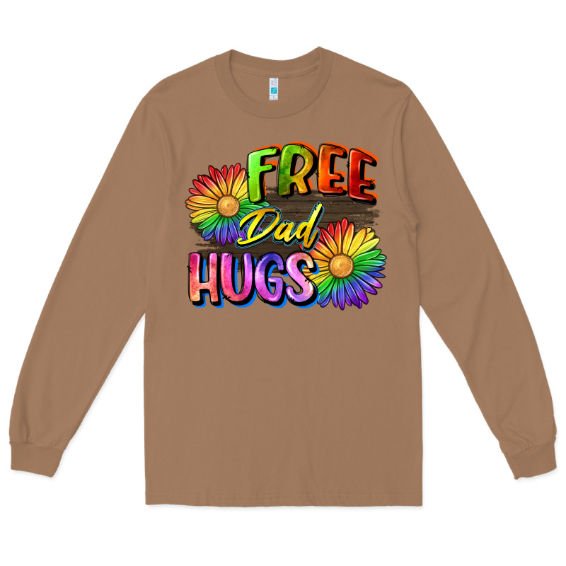 Free Dad Hugs Long Sleeve Tee by CowGirlArtShop | Teevron
