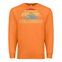 Carrot Colorado Retro Vintage Mountains Nature Hiking Premium Sweatshirt - minhPixels