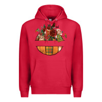 Cardinal customize floral pumpkin Premium Hoodie - BundleAndBundleShop