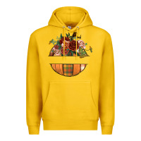 Lemon customize floral pumpkin Premium Hoodie - BundleAndBundleShop