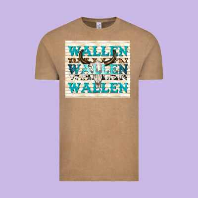 Wallen With Bull Skull Vintage Tee Designed By Tumblerdesignbyshophia