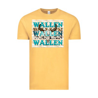 Vintage Mustard wallen with bull skull Vintage Tee - TumblerDesignByShophia