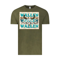 Vintage Olive wallen with bull skull Vintage Tee - TumblerDesignByShophia