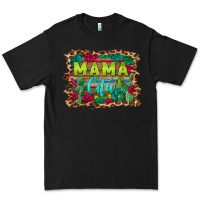 Black mama cita serape background Premium Tee - BarkalooDesign