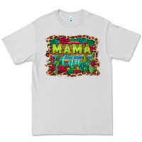 Dove Grey mama cita serape background Premium Tee - BarkalooDesign