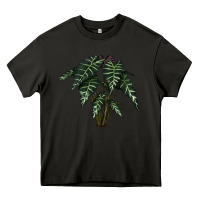 Asphalt Amazon Elephant Ear Heavy Core Tee - LillyAllenDesigns