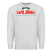 Dove Grey product pizza papa jhons Premium Sweatshirt - minhPixels