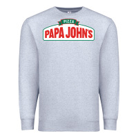 Heather Grey product pizza papa jhons Premium Sweatshirt - minhPixels