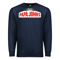 Navy product pizza papa jhons Premium Sweatshirt - minhPixels