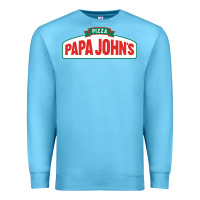 Ocean Blue product pizza papa jhons Premium Sweatshirt - minhPixels