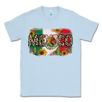 Dusty Blue Mexico Classic Tee - RanaPortraitStore