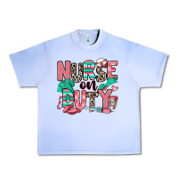 Grape Ice nurse on duty Urban Heavy Tee - RanaPortraitStore