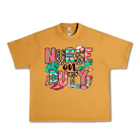 Peanut Butter nurse on duty Urban Heavy Tee - RanaPortraitStore