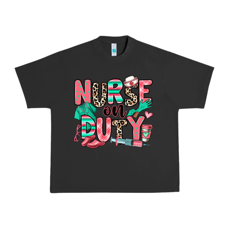 Nurse On Duty Urban Heavy Tee by RanaPortraitStore | Teevron