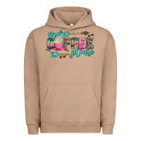 Pigment Burro more coffee please Urban Hoodie - AdoDesignShop