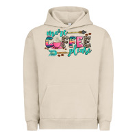 Pigment French Oak more coffee please Urban Hoodie - AdoDesignShop