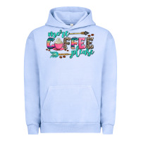 Pigment Grape Ice more coffee please Urban Hoodie - AdoDesignShop