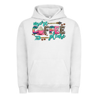 Pigment Lunar Rock more coffee please Urban Hoodie - AdoDesignShop