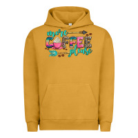 Pigment Peanut Butter more coffee please Urban Hoodie - AdoDesignShop