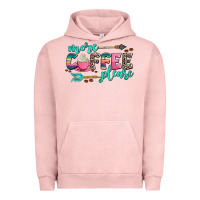 Pigment Salmon more coffee please Urban Hoodie - AdoDesignShop