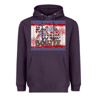 Plum red white boujee Heavyweight Hoodie - Artiststas