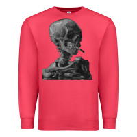Cardinal Vincent Van Gogh Skull of a SkeletonVintage Halloween Skull Premium Sweatshirt - minhPixels