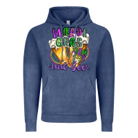 Vintage Denim mardi gras and beer Vintage Hoodie - CowGirlArtShop