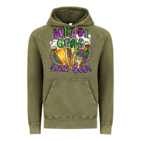 Vintage Olive mardi gras and beer Vintage Hoodie - CowGirlArtShop
