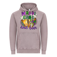 Vintage Zinc mardi gras and beer Vintage Hoodie - CowGirlArtShop