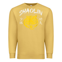 Antique Gold Tiger Shaolin Kung Fu Chinese Symbol Wushu Martial Arts Gift Premium Sweatshirt - minhPixels
