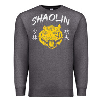 Charcoal Heather Tiger Shaolin Kung Fu Chinese Symbol Wushu Martial Arts Gift Premium Sweatshirt - minhPixels