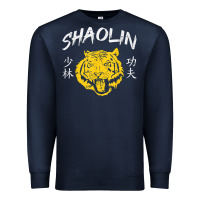Navy Tiger Shaolin Kung Fu Chinese Symbol Wushu Martial Arts Gift Premium Sweatshirt - minhPixels