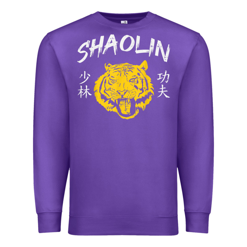 Tiger Shaolin Kung Fu Chinese Symbol Wushu Martial Arts Gift Premium Sweatshirt by minhPixels | Teevron
