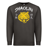 Smoke Tiger Shaolin Kung Fu Chinese Symbol Wushu Martial Arts Gift Premium Sweatshirt - minhPixels