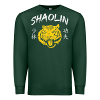 Sports Green Tiger Shaolin Kung Fu Chinese Symbol Wushu Martial Arts Gift Premium Sweatshirt - minhPixels