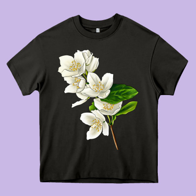 Mock Oranges Heavy Core Tee Designed By Lillyallendesigns