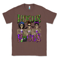 Chestnut Hocus Pocus with Skeletons Classic Tee - texasbilliewilder
