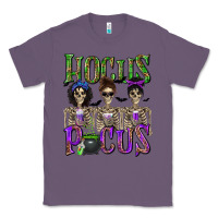 Lavender Hocus Pocus with Skeletons Classic Tee - texasbilliewilder