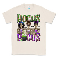 Natural Hocus Pocus with Skeletons Classic Tee - texasbilliewilder