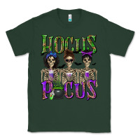 Sports Green Hocus Pocus with Skeletons Classic Tee - texasbilliewilder