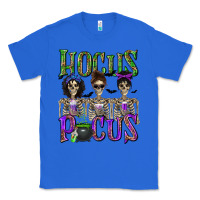 True Royal Hocus Pocus with Skeletons Classic Tee - texasbilliewilder