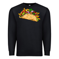 Black mexican taco Premium Sweatshirt - Artiststas