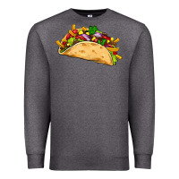 Charcoal Heather mexican taco Premium Sweatshirt - Artiststas