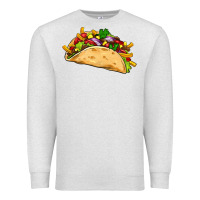 Oatmeal Heather mexican taco Premium Sweatshirt - Artiststas