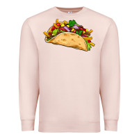 Pale Pink mexican taco Premium Sweatshirt - Artiststas