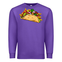 Purple mexican taco Premium Sweatshirt - Artiststas