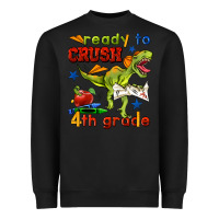Black ready to crush 4th grade Heavyweight Sweatshirt - BundleAndBundleShop
