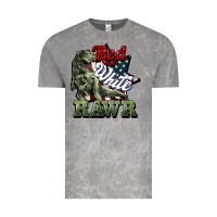 Red White Rawr 4th Of July Vintage Tee | Teevron